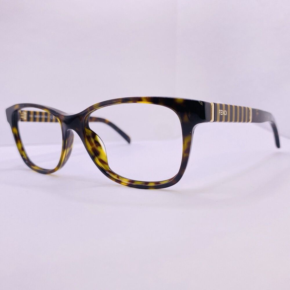 Fendi Eyeglasses Sunglasses Frames Authentic F1000 214 51 [] 15 135 Tortoise